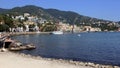 Waterfront in Rapallo, Italy Royalty Free Stock Photo