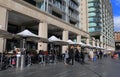 Waterfront restaurant dining Sydney Australia Royalty Free Stock Photo