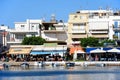 Waterfront restaurants, Agios Nikolaos.