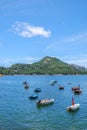 Waterfront Scene of Stanley,Hong Kong Royalty Free Stock Photo