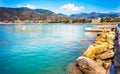 Waterfront of Sestri Levante Italy Royalty Free Stock Photo