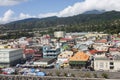 Waterfront Stores in Rosseau Dominica Royalty Free Stock Photo