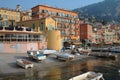 Waterfront At Sunrise In Villefranche, France