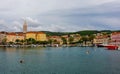 Supetar Waterfront, Brac Island, Croatia Royalty Free Stock Photo