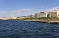 Waterfront at Thessaloniki city in Greece Royalty Free Stock Photo