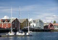 Waterfront at Tromso, Norway Royalty Free Stock Photo