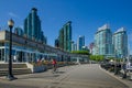 Waterfront in Vancouver, British Columbia Royalty Free Stock Photo
