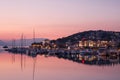 Waterfront view of beautiful Trogir