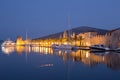 Waterfront view of beautiful Trogir