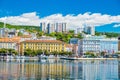 Waterfront view of the city of Rijeka, Croatia