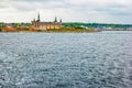 Waterfront view of Kronborg Castle in Elsinore, Denmark Royalty Free Stock Photo