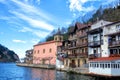 Waterfront in Donibane, Spain Royalty Free Stock Photo