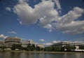 Watergate and Kennedy Center, Washington, D.C. Royalty Free Stock Photo