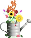 Watering Can Flower Pot