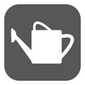 The watering can icon. irrigation symbol. Flat Royalty Free Stock Photo