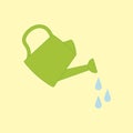 Watering Can Icon Royalty Free Stock Photo