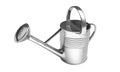 Watering can on the white background