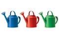 Watering cans set. . Vector Royalty Free Stock Photo