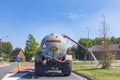 Watering trees during drought period