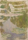 Waterlilies 2 by French Impressionist painter Claude Monet