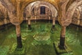 Waterlogged crypt below sea level Royalty Free Stock Photo