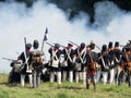 Waterloo, Belgium - June 18 2017: Scenes from the reenactment of