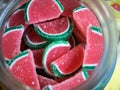 Watermelon Candy Fruit Chews Royalty Free Stock Photo