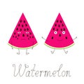 Watermelon character