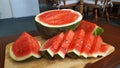 Watermelon cut Royalty Free Stock Photo