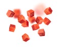 Watermelon Cuts Isolated Royalty Free Stock Photo