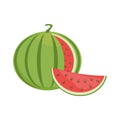 Watermelon flat icon