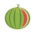 Watermelon flat icon 2