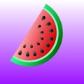 Watermelon gradient Royalty Free Stock Photo