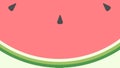 Watermelon on green background. Fresh fruit. Juice