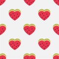 Watermelon heart wallpaper