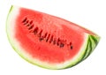 Watermelon isolated on white background. Clipping Path