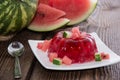 Watermelon Jello Royalty Free Stock Photo