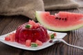 Watermelon Jello Royalty Free Stock Photo