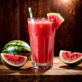 Watermelon juice fresh blended watermelon fruit drink, think smoothie nectar