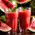 Watermelon juice fresh blended watermelon fruit drink, think smoothie nectar