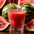 Watermelon juice fresh blended watermelon fruit drink, think smoothie nectar