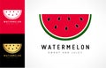 Watermelon logo vector