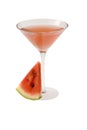 Watermelon Martini Cocktail Royalty Free Stock Photo