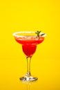 Watermelon martini drink Royalty Free Stock Photo