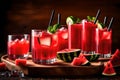 Watermelon mocktail