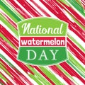 Watermelon poster concept