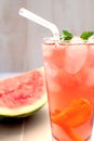 Watermelon punch Royalty Free Stock Photo