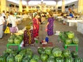 Watermelon Russian Bazaar Ashgabat Turkmenistan