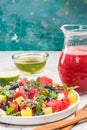 Watermelon Salad, Summer Fresh Fruity Appetizer