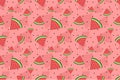 Watermelon seamless pattern background by Pitripiter